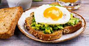 Avocado and Egg Toast For Breakfast 300x157 1